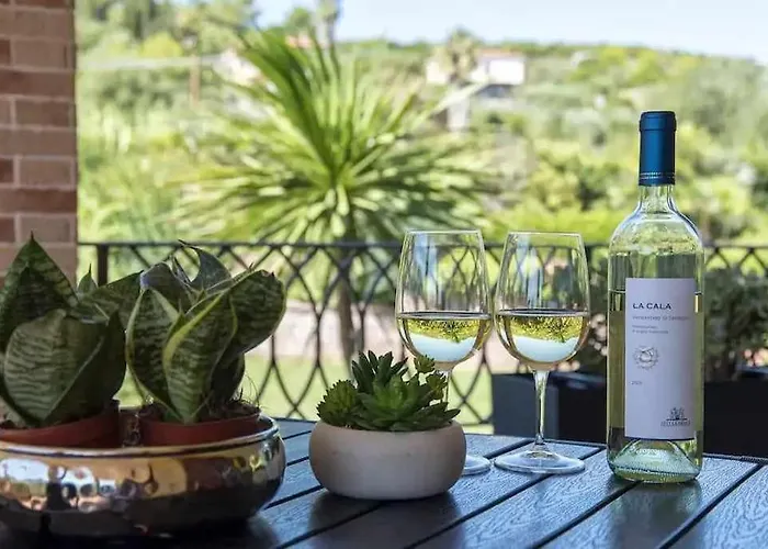 Mistral Per 7 Persone Terrazza Bbq Ac Wifi * Alghero