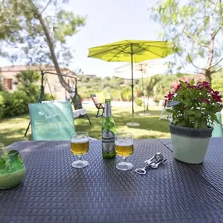 Alghero Villa Mistral With Large Terrace Garden Bbq Ac Wifi Villa